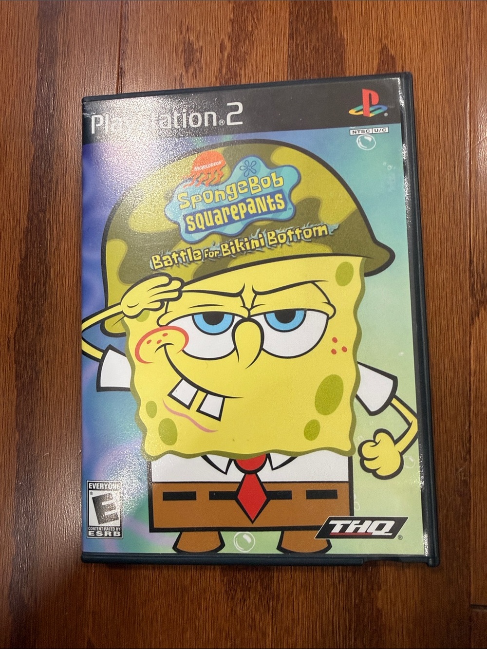 SpongeBob Battle for Bikini Bottom PS2 Black Label Complete with Manual 2003